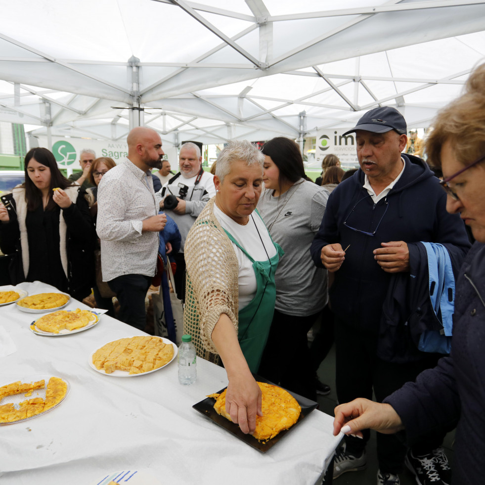 El concurso de tortillas de la Sagrada Familia de A Coruña será una verbena