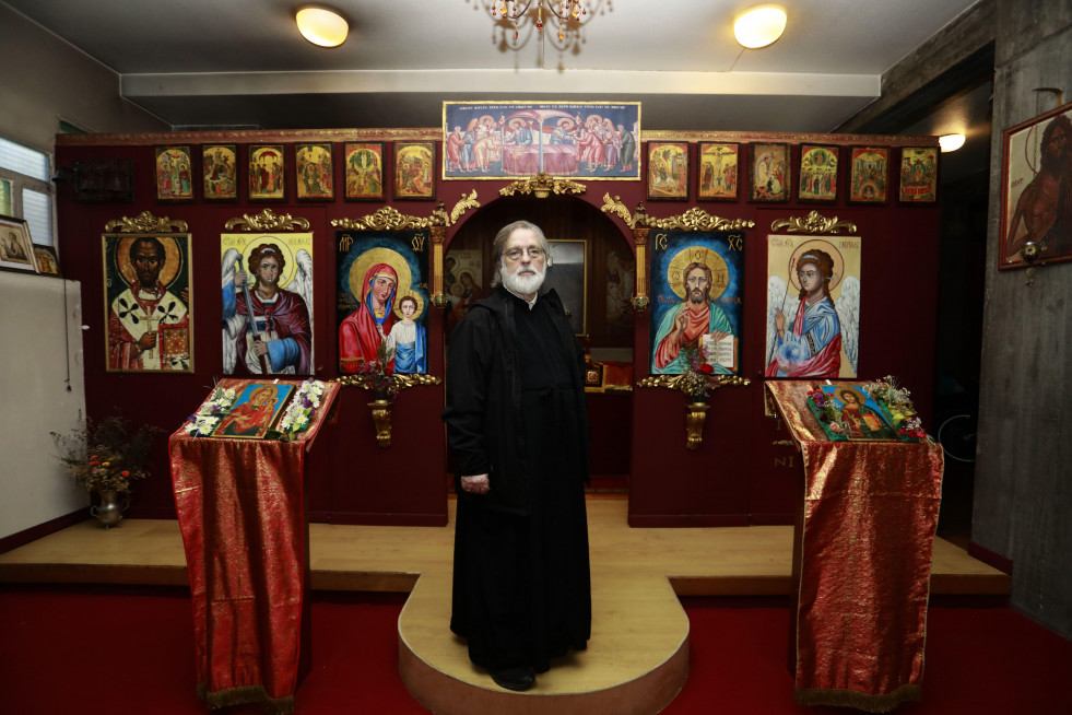 Padre Dámaso de la iglesia ortodoxa de A Coruña @ Patricia G. Fraga