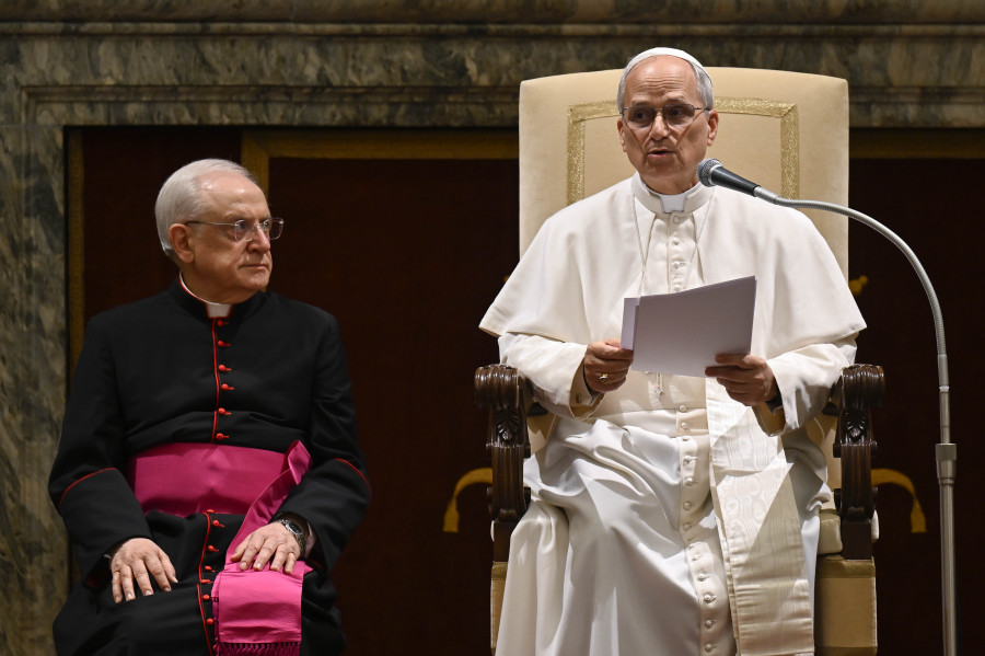 León XIV apela a la doctrina social de la Iglesia para crear puentes de paz y fraternidad