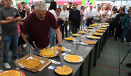 Concurso de tortillas de la Sagrada Familia