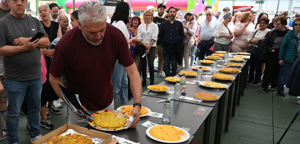 Concurso de tortillas de la Sagrada Familia