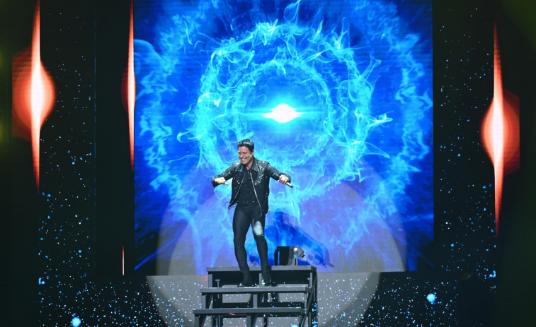 Chayanne hace un canto a Galicia en un abarrotado Coliseum de A Coruña
