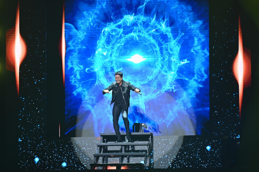 Chayanne hace un canto a Galicia en un abarrotado Coliseum de A Coruña
