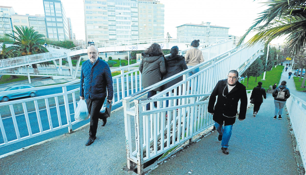 El puente peatonal entre estaciones seru00e1 restaurado pru00f3ximamente