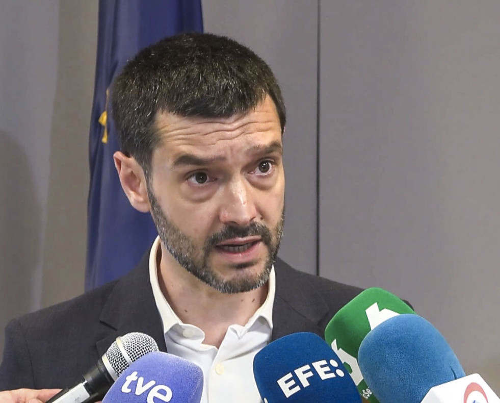 MADRID, 19/05/2025.- Carptura de video de las declaraciones este lunes del ministro de Derechos Sociales, Consumo y Agenda 2030, Pablo Bustinduy, que ha calificado de 