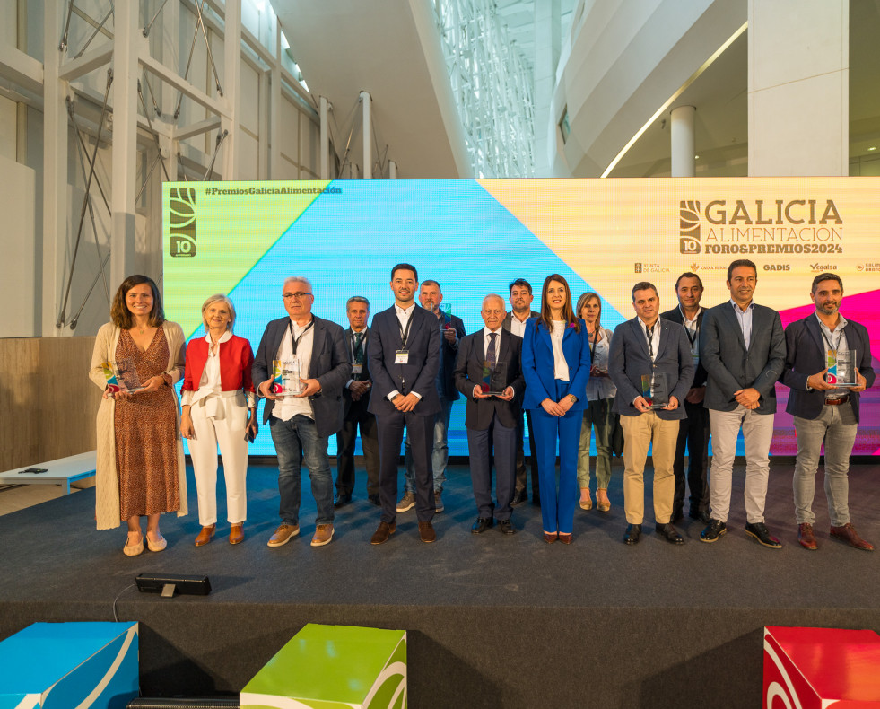 FOTO CLUSAGA  Premios Galicia Alimentacion Clusaga