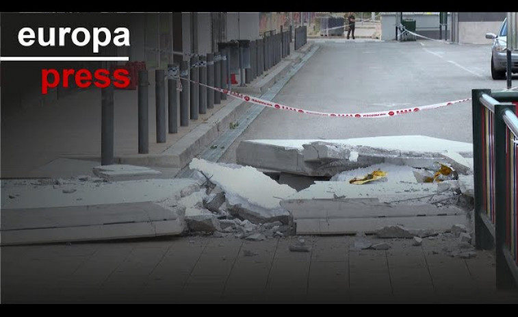 Un hombre muere al caerle encima una placa de hormigón de 10 toneladas