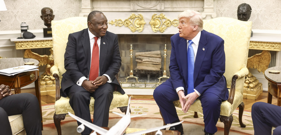 Trump y el presidente sudafricano chocan sobre si existe un genocidio contra los blancos