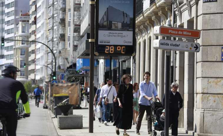 A Coruña vivirá la próxima semana un aperitivo del verano