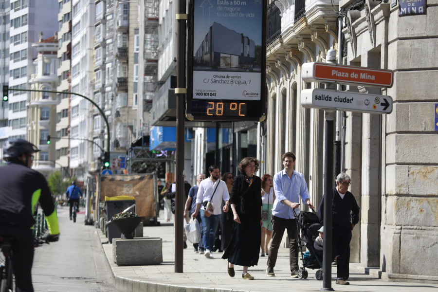 A Coruña vivirá la próxima semana un aperitivo del verano