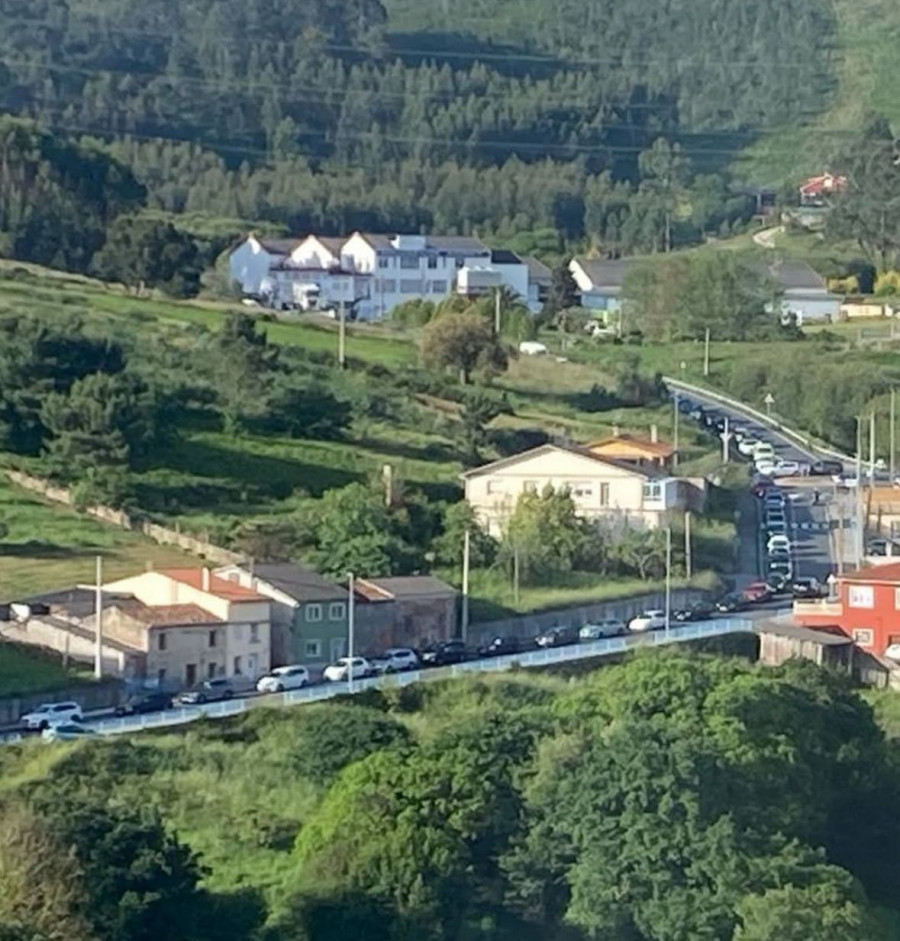 Caos de tráfico en Pocomaco y Mesoiro por un corte imprevisto