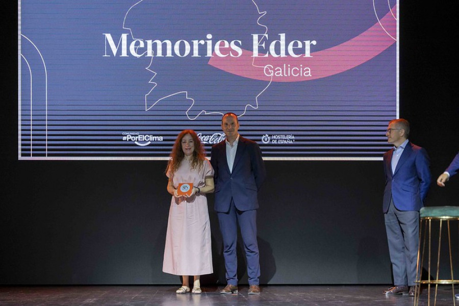 El restaurante ferrolano Memories Eder, reconocido por su acción climática en los Premios “Sin Huella”