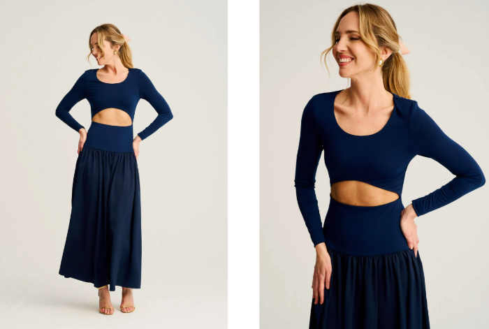 Vestido Eva Navy de Bruna 