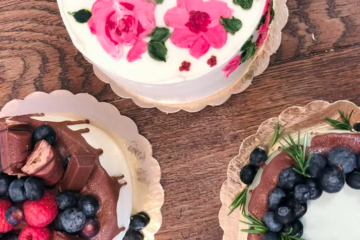 Tres opciones de tartas de Praliné