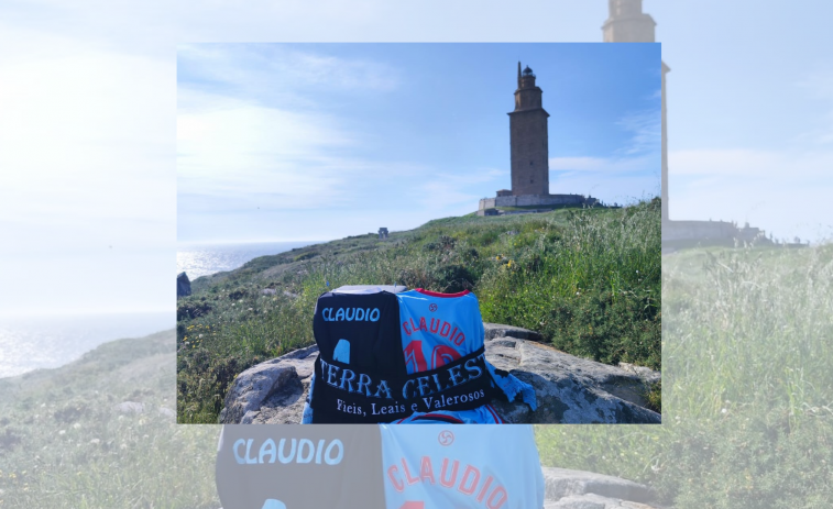 ¿La camiseta del Celta en el balcón de María Pita?