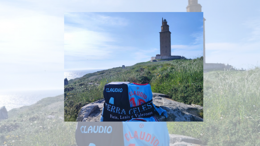 ¿La camiseta del Celta en el balcón de María Pita?