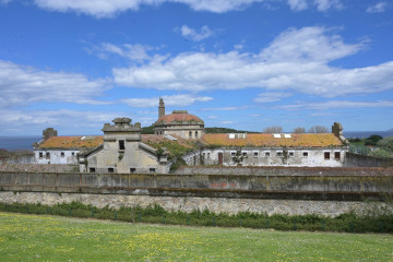 Así se encuentra actualmente la antigua cárcel de A Coruña