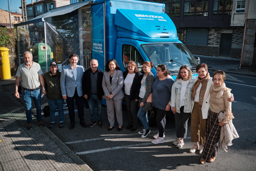 La oficina móvil de retorno ya ha recorrido la mitad de Galicia