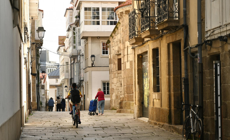 La Ciudad Vieja de A Coruña, un barrio cuya hostelería y comercio se nutren de los visitantes