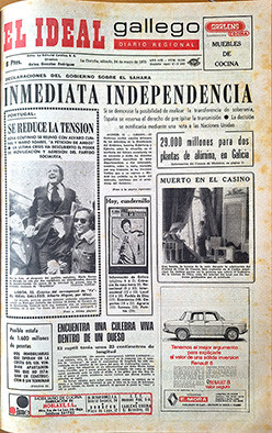 Portada 24 mayo 1975