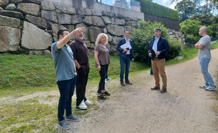Augas de Galicia estudia realizar reformas en el río Mero a su paso por el municipio cambrés