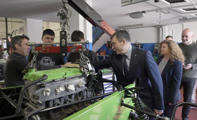 Educación destina 1,2 millones de euros a ampliar los talleres de FP del instituto de Curtis