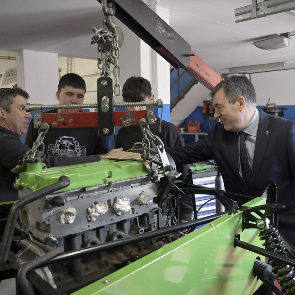 Educación destina 1,2 millones de euros a ampliar los talleres de FP del instituto de Curtis