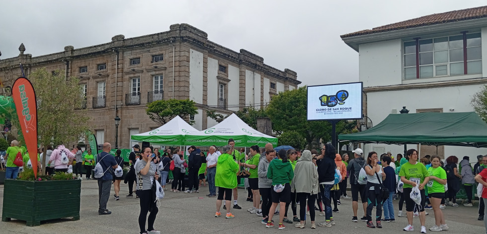 Andaina solidaria contra el cáncer en Betanzos