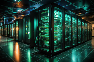 Operacion del centro de datos con equipo de red de alto rendimiento