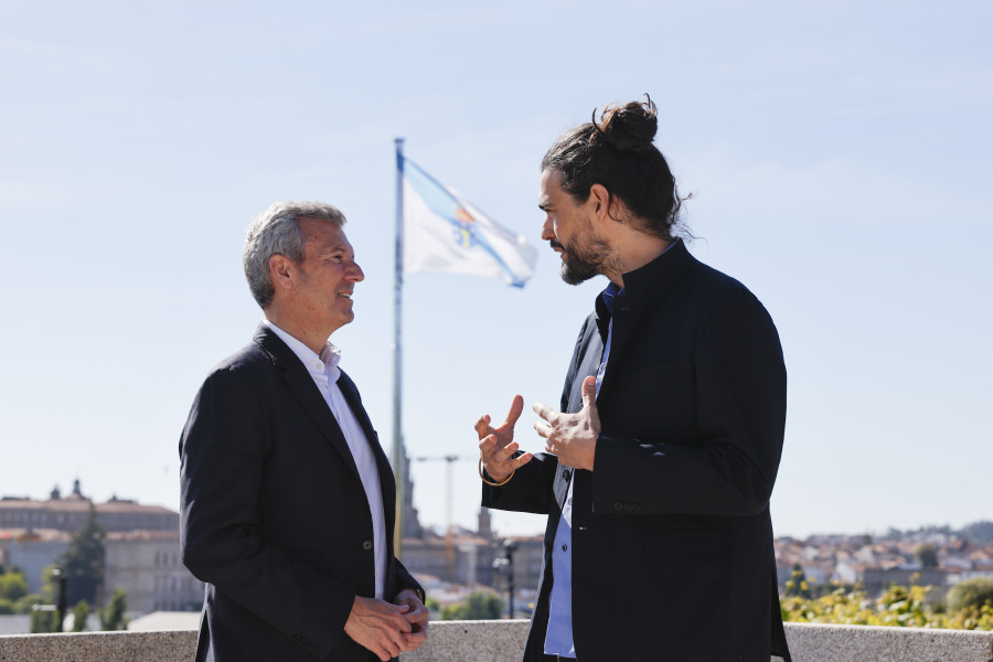 Alfonso Rueda felicita a Oliver Laxe y celebra el "buen momento" del audiovisual gallego
