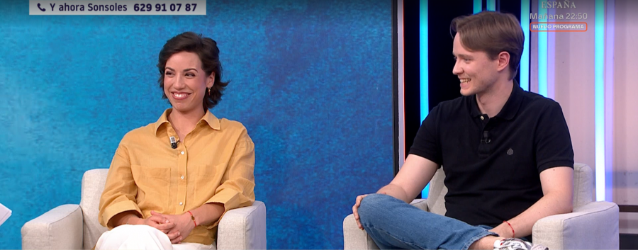 Rosa y Manu, la pareja de moda de Pasapalabra, comparten confidencias con Sonsoles Ónega