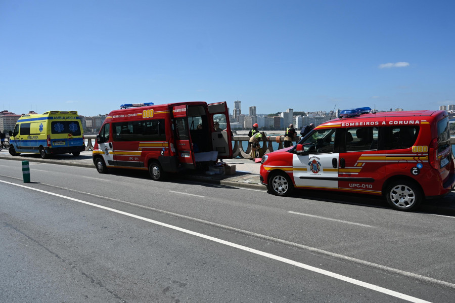 Bomberos de A Coruña acuden a los incendios de Ourense