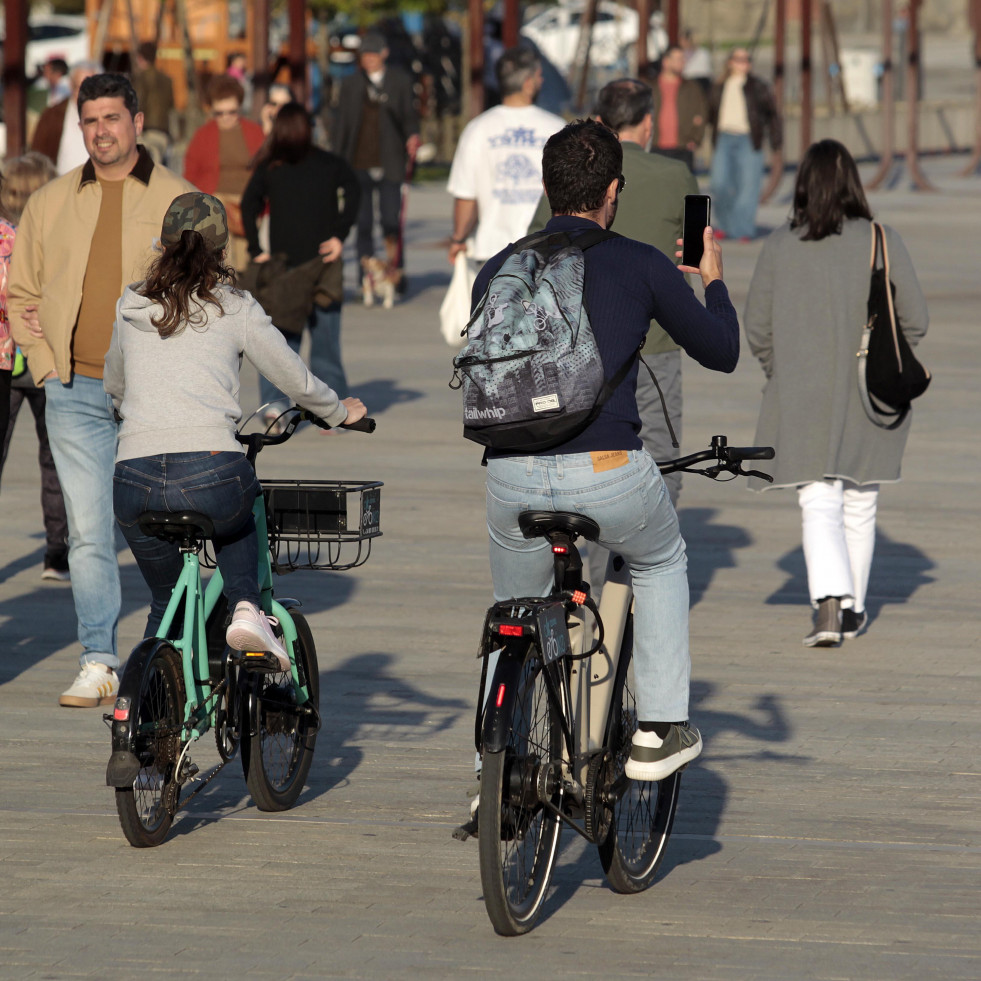 El Ayuntamiento de A Coruña considera que el uso de la bicicleta es ya un “cambio cultural”