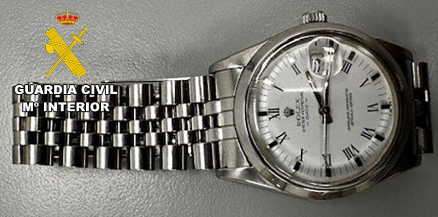 Recuperado en Finlandia un reloj de lujo robado en Oleiros hace 5 años