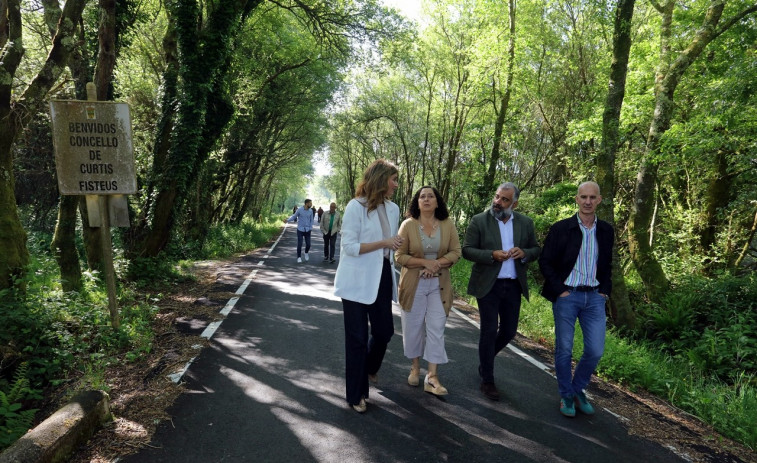A Xunta destina más 40.000 euros en la mejora de los accesos de los núcleos de Curtis y Oza-Cesuras