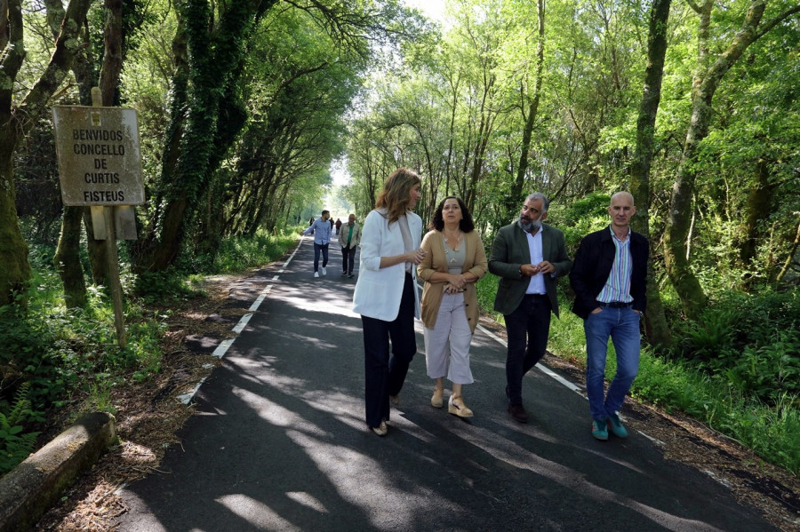 A Xunta destina más 40.000 euros en la mejora de los accesos de los núcleos de Curtis y Oza-Cesuras