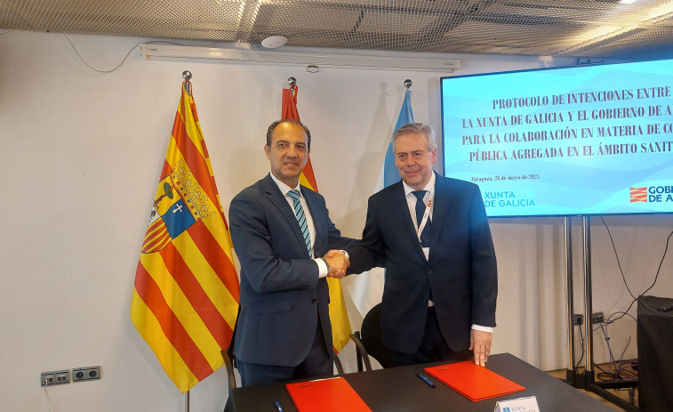 Galicia e Aragón asinan un acordo pioneiro para a compra pública sanitaria conxunta