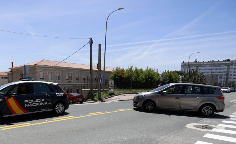 Un desvío de 780 metros para evitar atascos ante la estación provisional de A Coruña