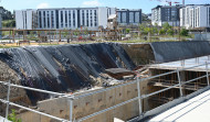 Un barrio de A Coruña recuperará la mitad de su parque cuatro meses después