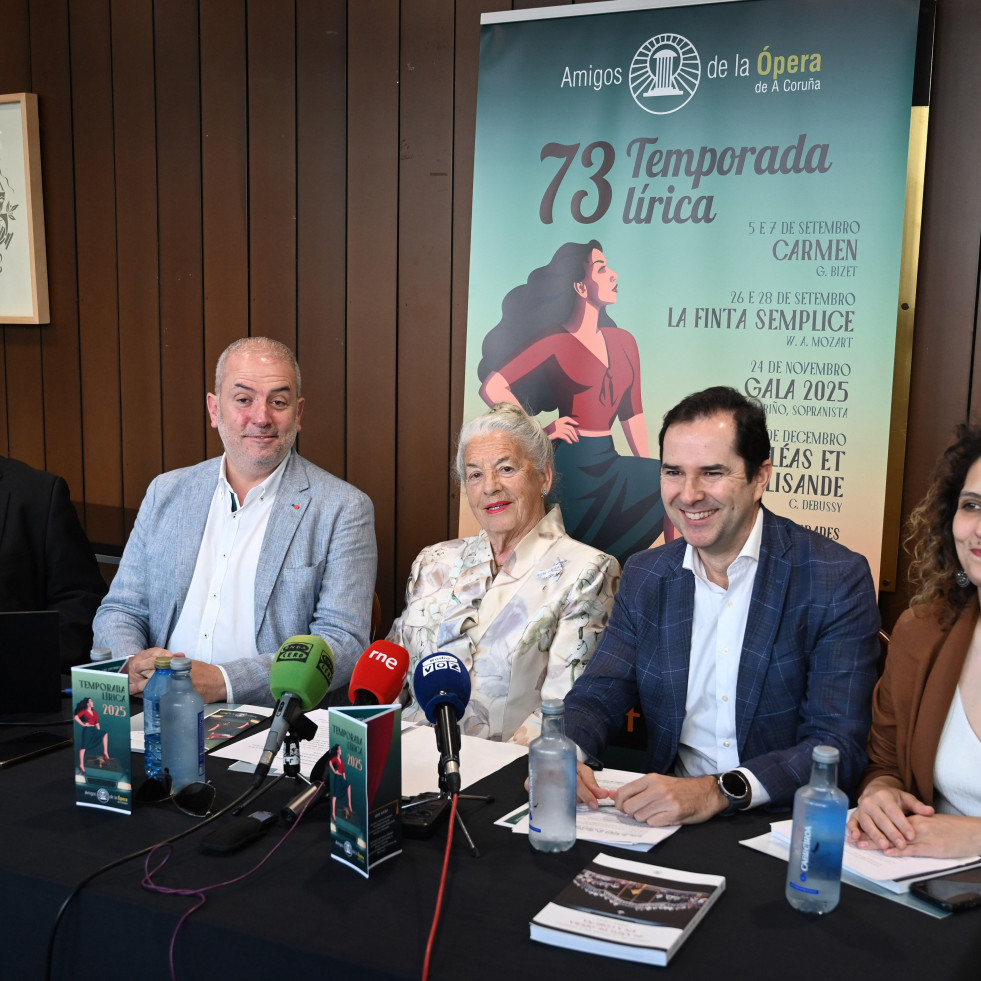 Los abonos para la Temporada Lírica de A Coruña, a la venta este jueves