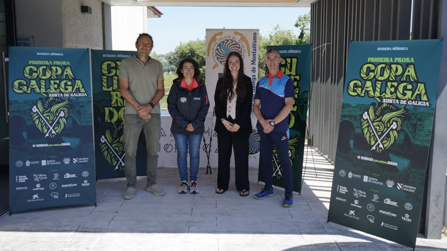 Culleredo acogerá este sábado una doble prueba de marcha nórdica con 150 participantes