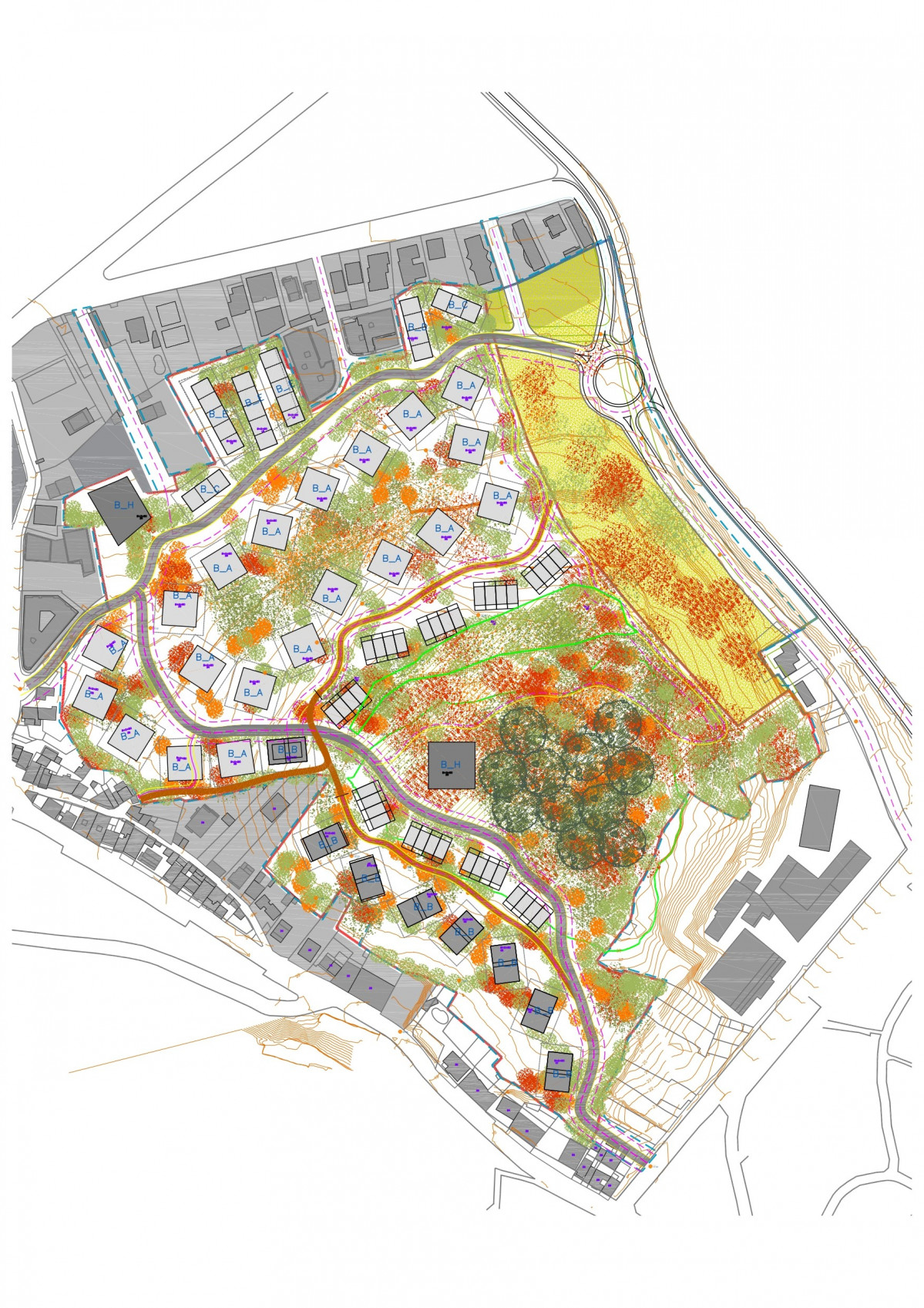 Proyecto Monte Piñeiro en Miño