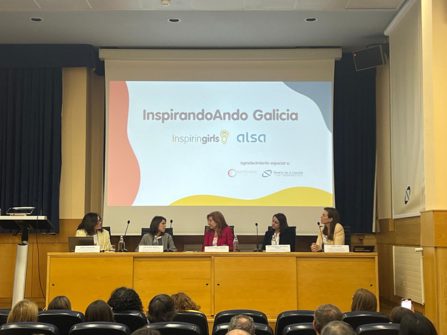 Inspiring Girls y Alsa visibilizan a mujeres referentes en el ámbito de la movilidad en A Coruña