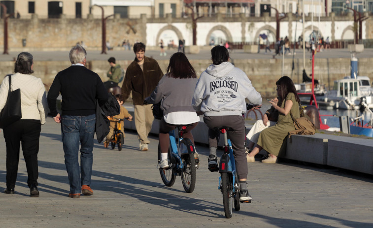 Segundo atropello en dos días por un ciclista en A Coruña