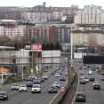 La avenida de Alfonso Molina, a la que da nombre el que fue alcalde de la ciudad desde su fallecimiento