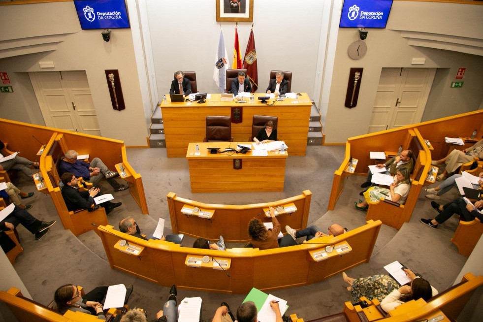 La Diputación celebró ayer el pleno correspondiente al mes de mayo