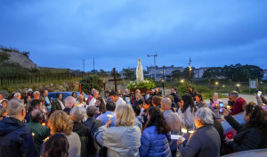 Procesión de las antorchas en San Pedro de Visma y Los Rosales