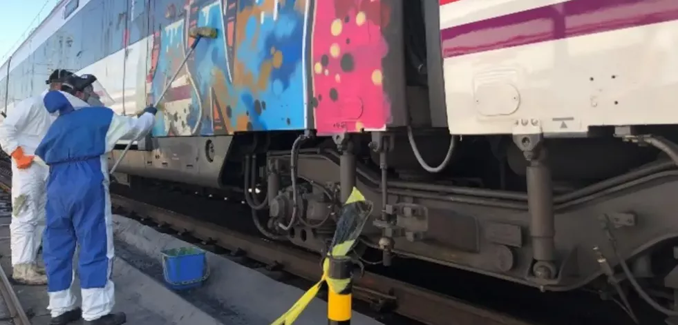 El coste del vandalismo en los trenes de Renfe: más de 11 millones de euros en 2024