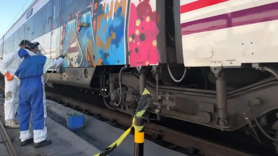 El coste del vandalismo en los trenes de Renfe: más de 11 millones de euros en 2024