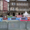 Todo preparado para el triatlon de A Coruña